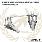 TAMA HP910LWN Speed Cobra Twin Pedal w/Case