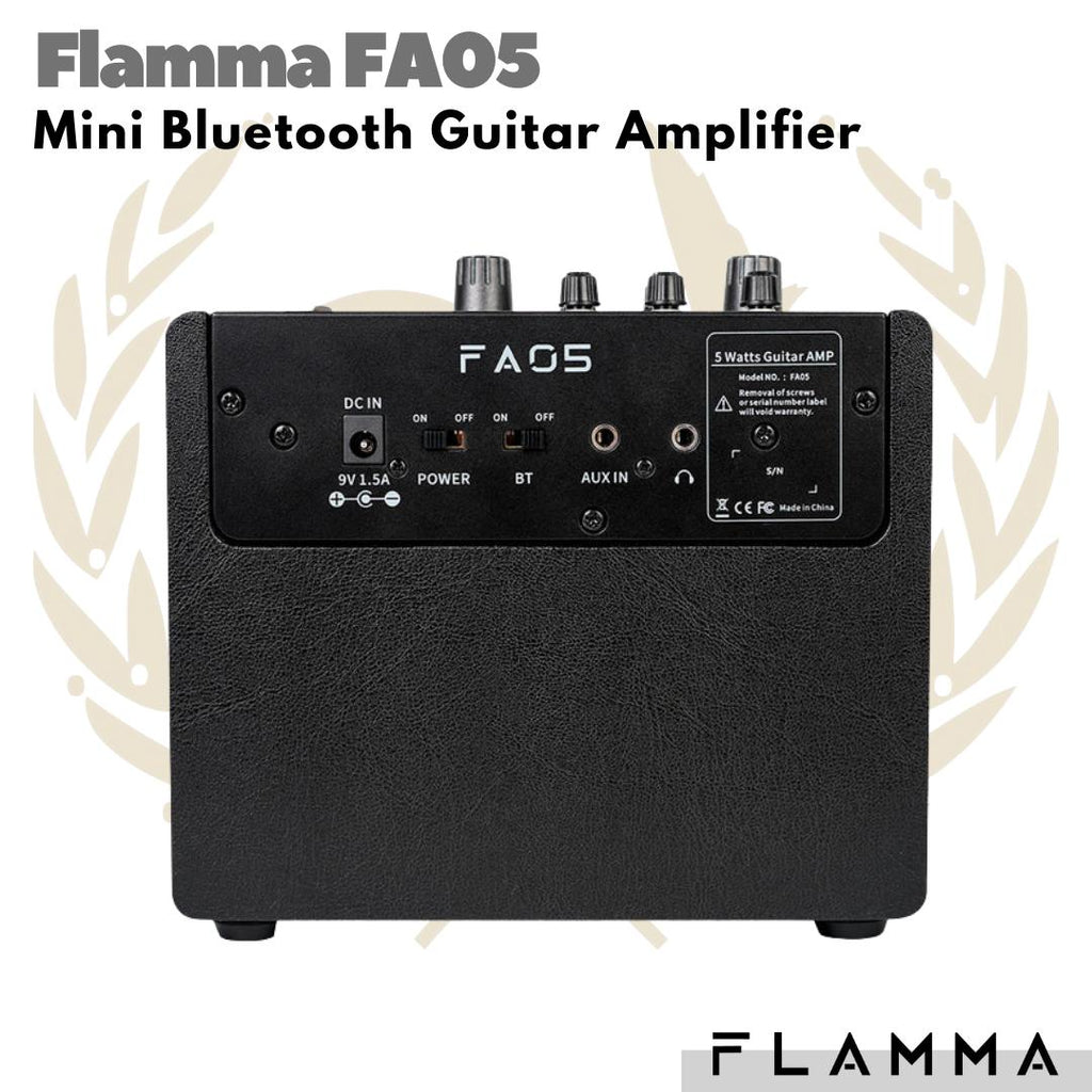FLAMMA FA05 Mini Bluetooth Guitar Amplifier | Ampli Gitar Compact