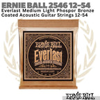 ERNIE BALL Everlast 2546 Coated Acoustic Guitar Strings 12-54 | Senar
