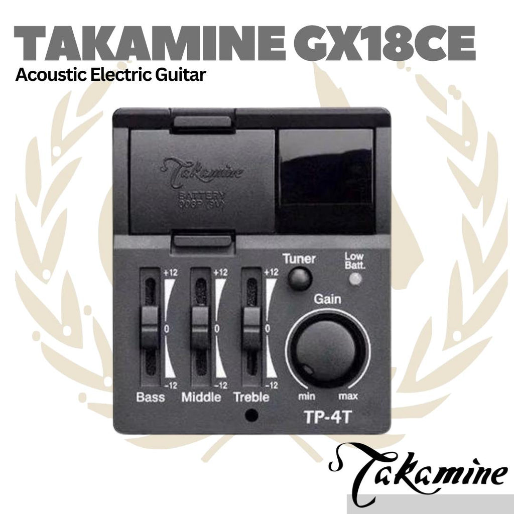 Takamine GX18CE Acoustic Electric Guitar - Gitar Akustik Elektrik