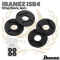 IBANEZ ISB4-BK Strap Block, 4pcs | Gitar Bass