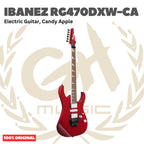 Ibanez RG470DXW-CA Electric Guitar, Candy Apple - Gitar Listrik Elektrik Original Asli