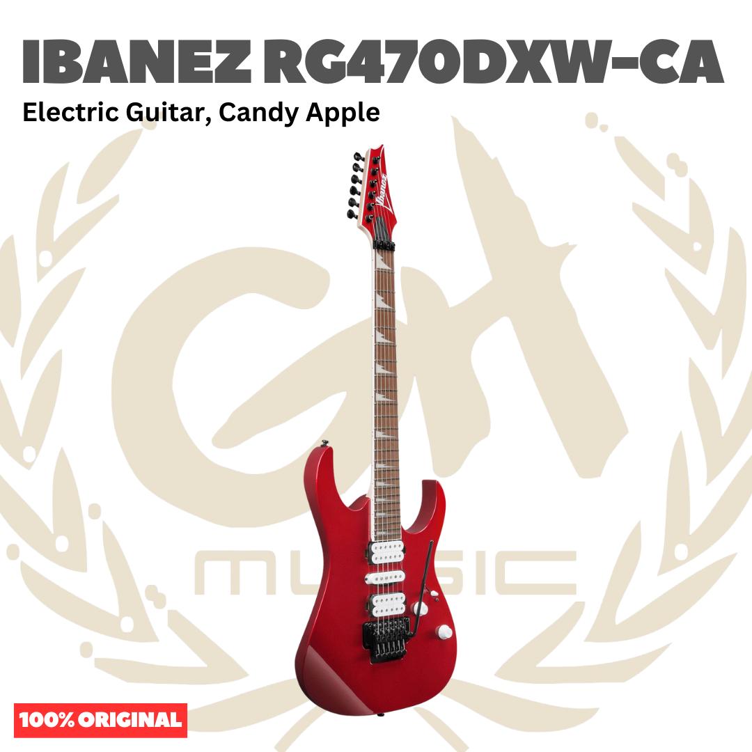 Ibanez RG470DXW-CA Electric Guitar, Candy Apple - Gitar Listrik Elektrik Original Asli