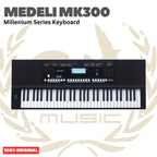 MEDELI MK300 61-Keys Millenium Series Keyboard Portable - MK-300 Keyboard Original Asli