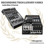 RECORDING TECH LUXURY MK2 MIXING CONSOLE | 4 6 8 12  Audio Mixer Channel