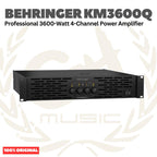 Behringer KM3600Q Professional 3600-Watt 4-Channel Power Amplifier