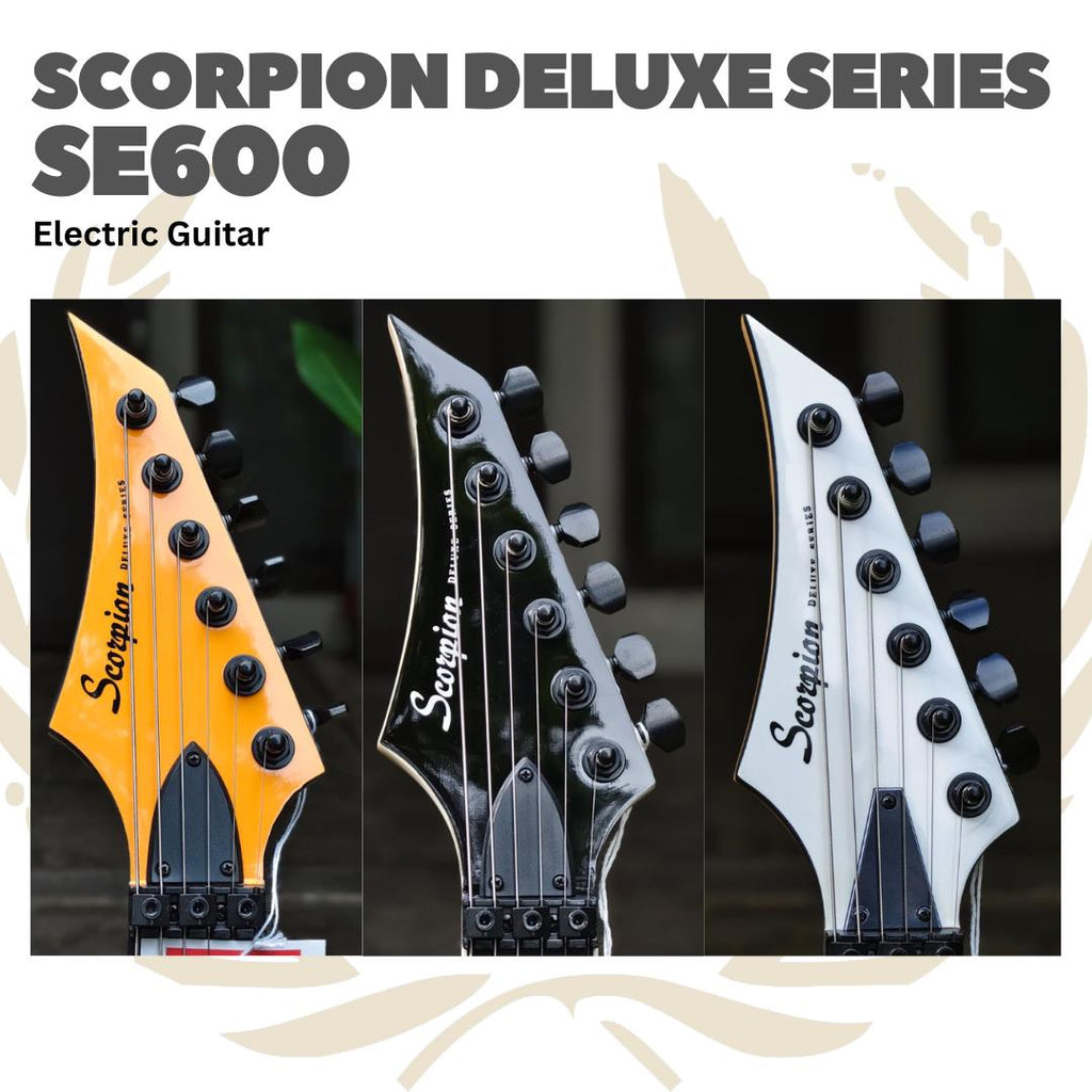 Scorpion SE600 Deluxe Series Updown Model Electric Guitar - Gitar Listrik Elektrik Up Down SE 600 Original Asli