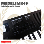 MEDELI MK49 49-Keys Nebula Series Keyboard Portable - MK-49 Keyboard Original Asli