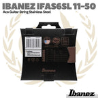 Ibanez IFAS6SL 11-50 Jazz Light Electric Guitar Strings - Senar Gitar