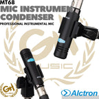 ALCTRON MT68 CONDENSER INSTRUMENT MICROPHONE - Mic Instrumen Condenser