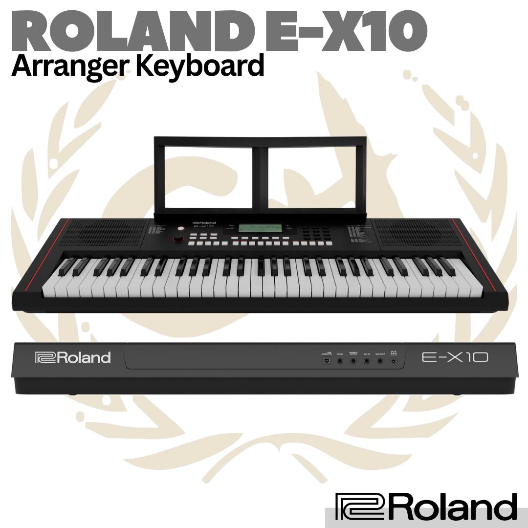 ROLAND E-X10 Arranger Keyboard 61 Keys | Piano EX-10 EX10