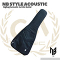 NB STYLE ACOUSTIC GUITAR JUMBO GIGBAG BY DBM - TAS GITAR AKUSTIK JUMBO GIG BAG