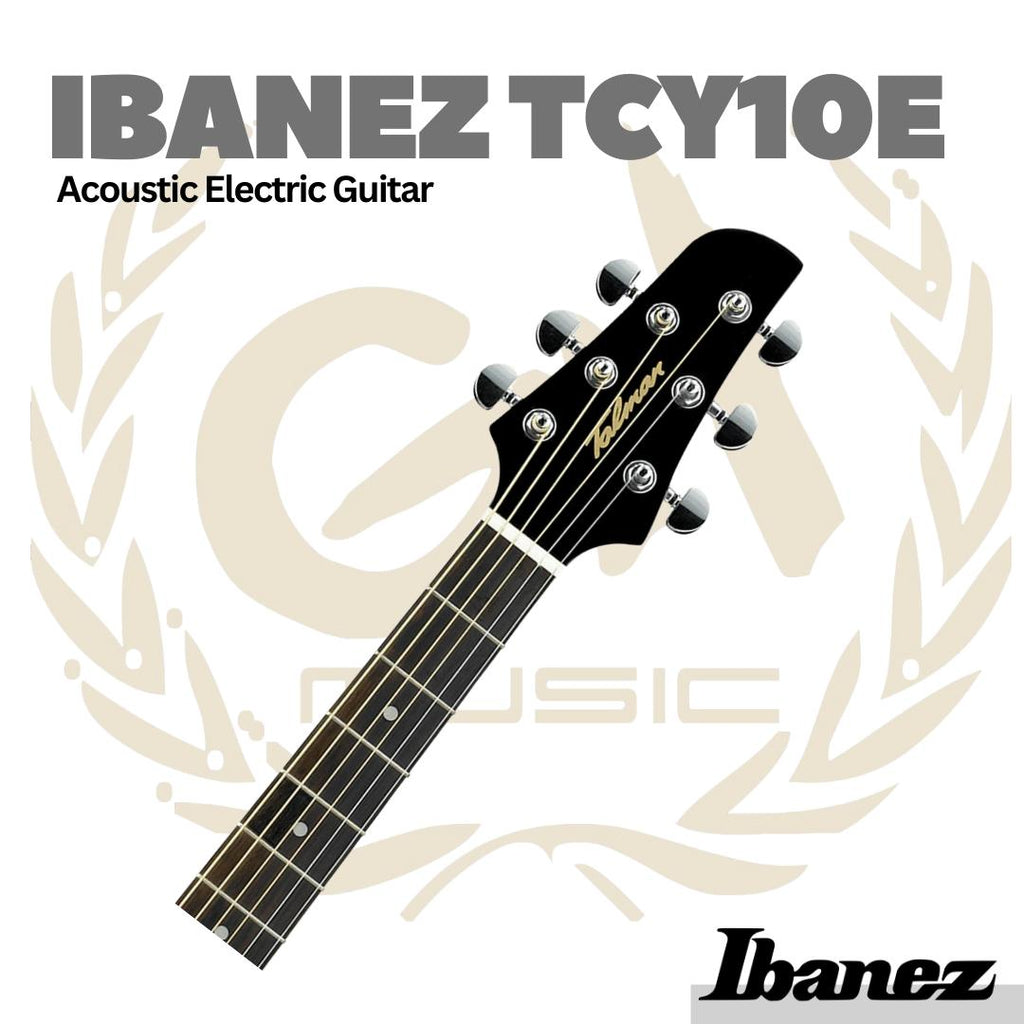Ibanez TCY10E Acoustic/Electric Guitar - Gitar Akustik Elektrik