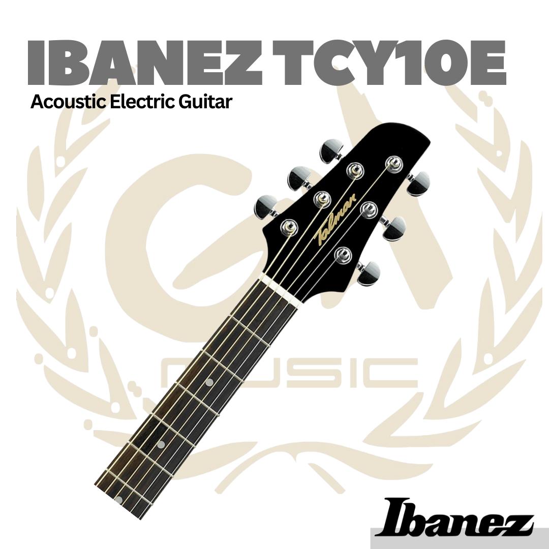 Ibanez TCY10E Acoustic/Electric Guitar - Gitar Akustik Elektrik