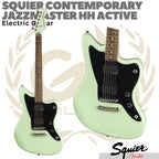 Squier Contemporary Active Jazzmaster HH Electric Guitar, Surf Pearl - Gitar Listrik