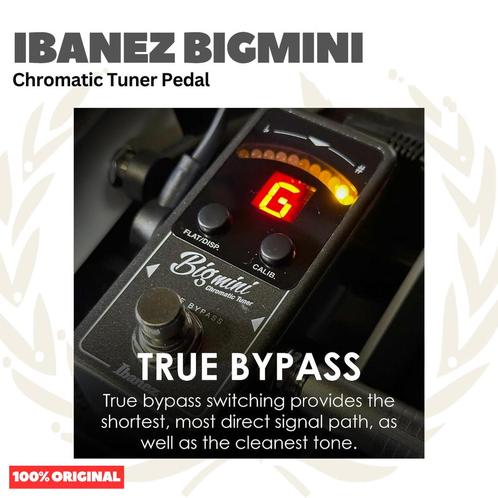 Ibanez BIGMINI Chromatic Tuner Pedal