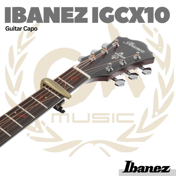 Ibanez IGCX10 Guitar Capo - Kapo Gitar Akustik Elektrik