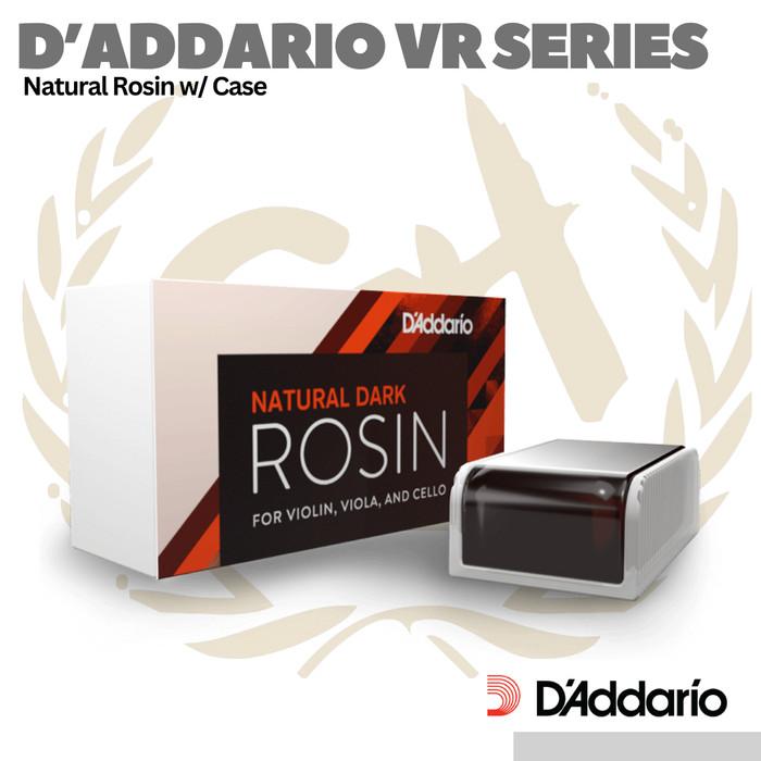 D'addario Natural Rosin - Biola Cello Violin Viola