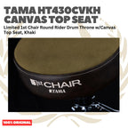 TAMA HT430CV Limited 1st Chair Round Rider Drum Throne w/Canvas Top Seat - Kursi Drum Bangku Drum