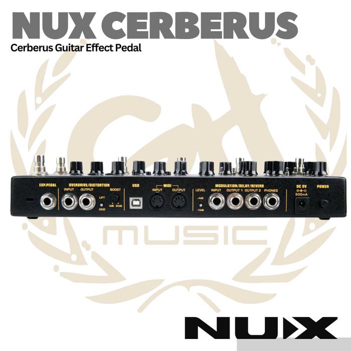 NUX Cerberus NME3 Guitar Effect Pedal - Efek Gitar NME-3