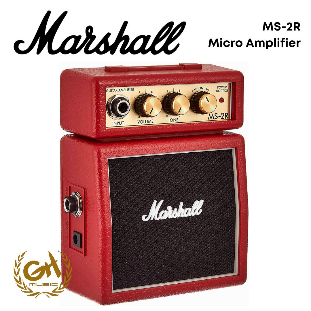 Marshall MS-2R Micro Amplifier - RED
