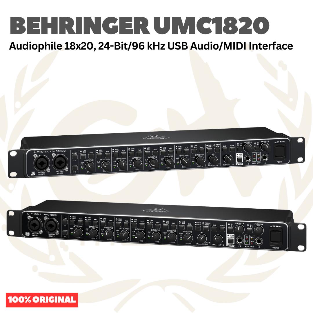 SOUNDCARD BEHRINGER U-PHORIA UMC1820 ORIGINAL