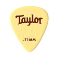 Taylor Premium DarkTone Ivory 351 Guitar Picks 6-Pack - Pick Gitar Bass