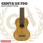 Genta US 700 Soprano Ukulele 4-Strings - Ukulele Soprano 4 Senar Genta US700 Original Asli