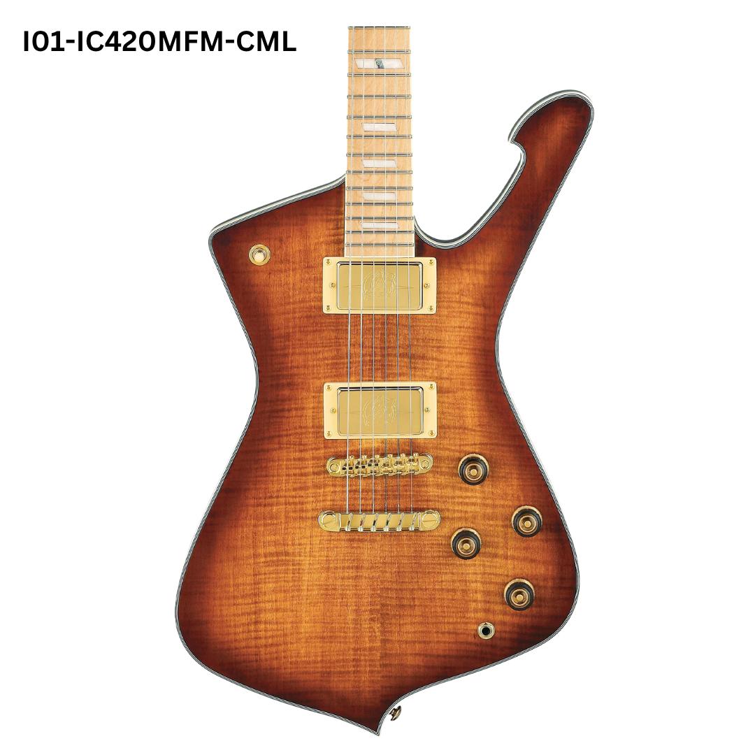 Ibanez Iceman IC420FM Electric Guitar w/IC Bag - Gitar Listrik Elektrik IC420