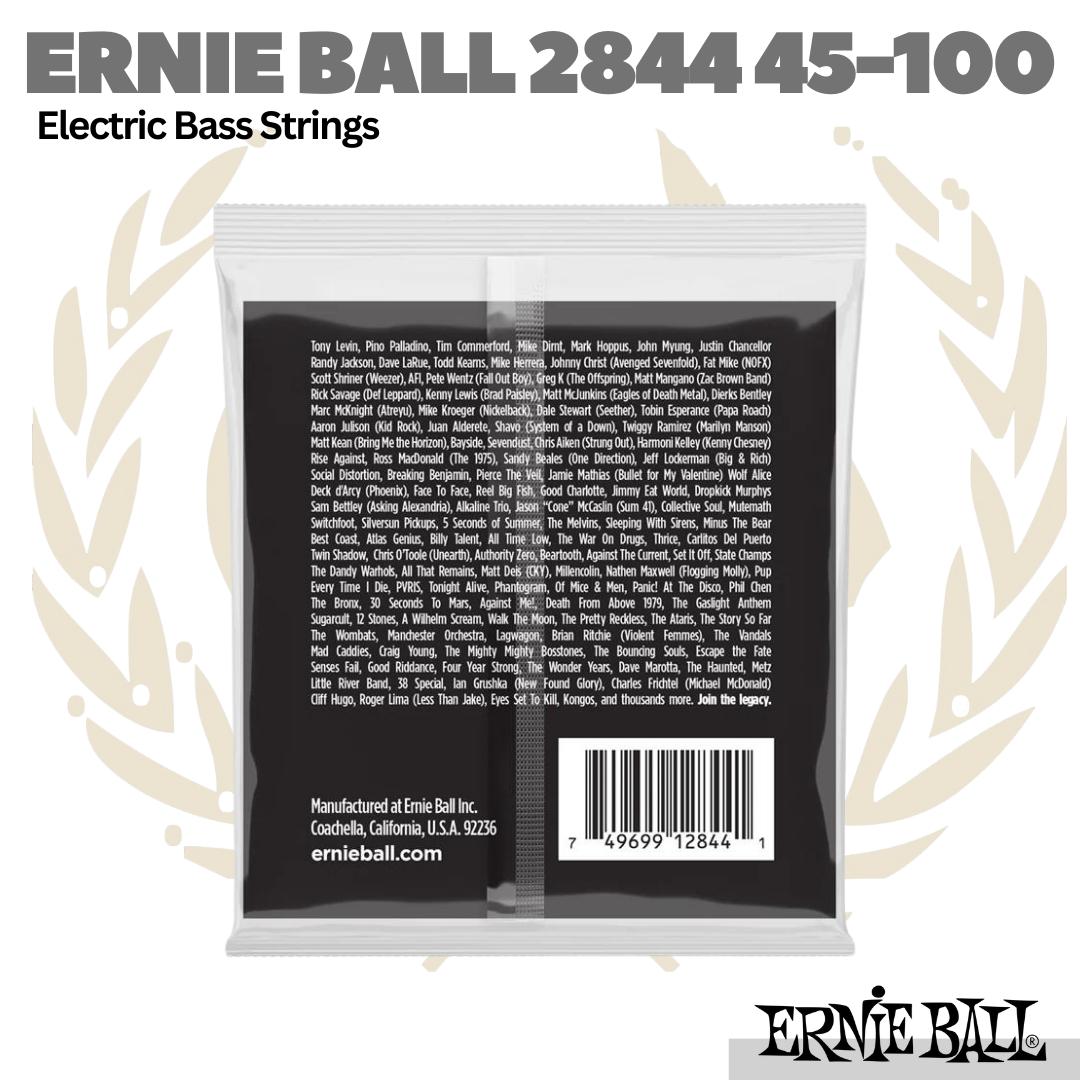 Ernie Ball 2844 Stainless Steel Electric Bass Strings 45-100