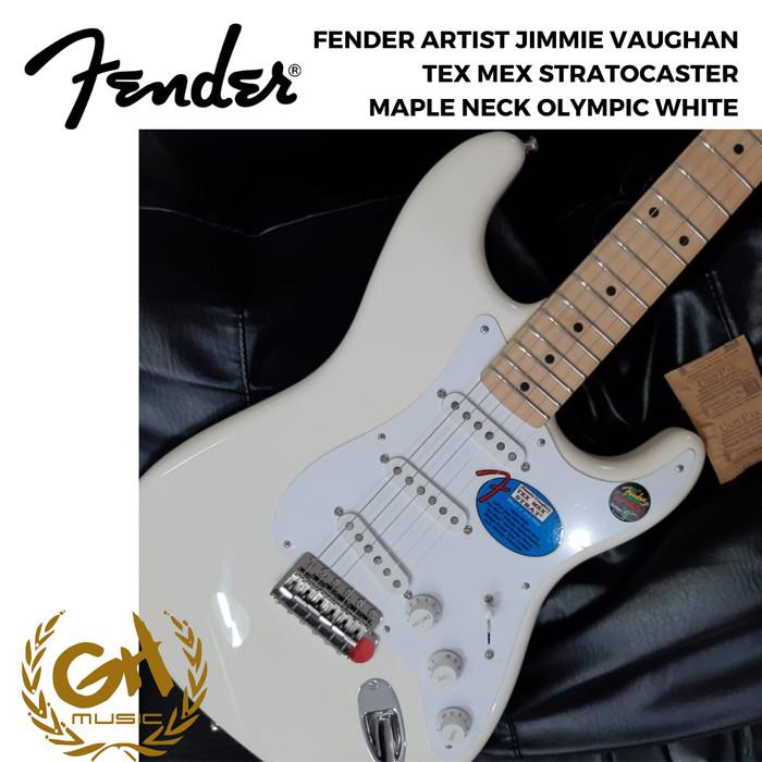 FENDER ARTIST JIMMIE VAUGHAN TEX MEX STRATOCASTER