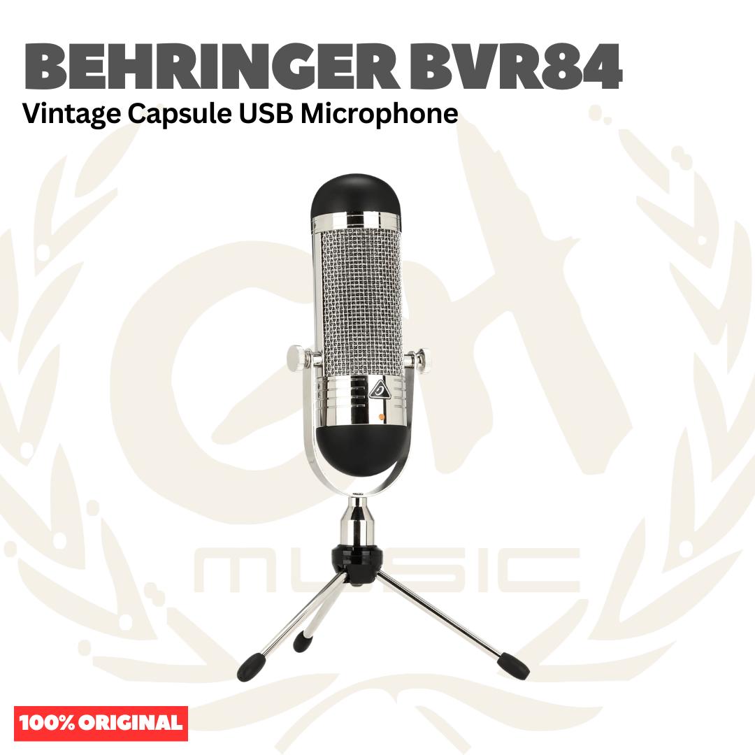 Behringer BVR84 Vintage Capsule USB Microphone - Mic Condenser