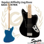 Squier Affinity Series Jag Bass Guitar, Maple FB | Listrik Elektrik