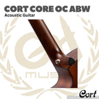 Cort Core OC Blackwood Acoustic Guitar - Gitar Akustik