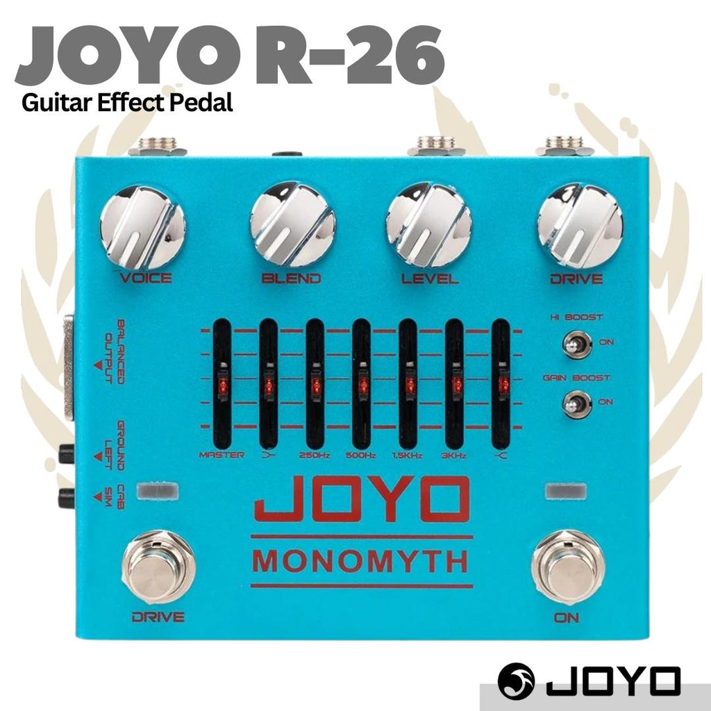 JOYO R-26 MONOMYTH Bass Preamp Effects Pedal - Efek Bass