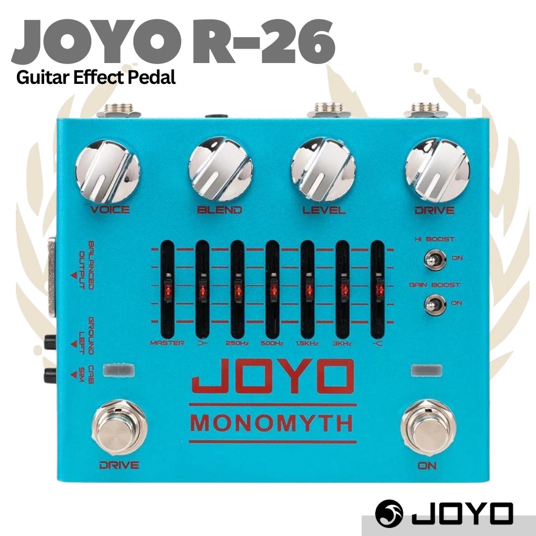 JOYO R-26 MONOMYTH Bass Preamp Effects Pedal - Efek Bass