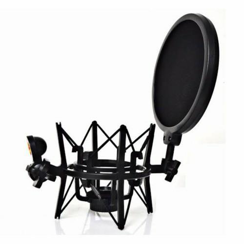 PODCAST 2 ORANG MAONOCASTER AM100, MH601, PM320, STAND DAN SHOCK MOUNT