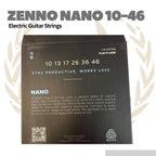 Zenno NANO 1046 Guitar Strings 10-46 - Senar Gitar Elektrik