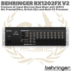 BEHRINGER EURORACK PRO RX1202FX V2 12 Channel | Mixer Multi FX RX1202