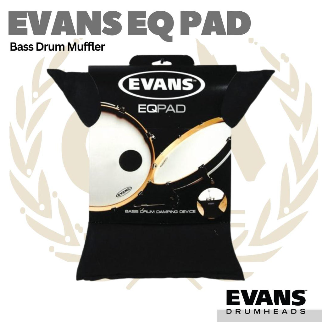 EVANS EQ PAD Bass Drum Muffler - Peredam Bass Drum
