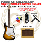 PAKET GITAR SQUIER STRATOCASTER BULLET Electric Gitar | GUITAR PACK