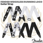 FENDER WEIGHLESS RUNNING LOGO Guitar Strap | Gitar Strep