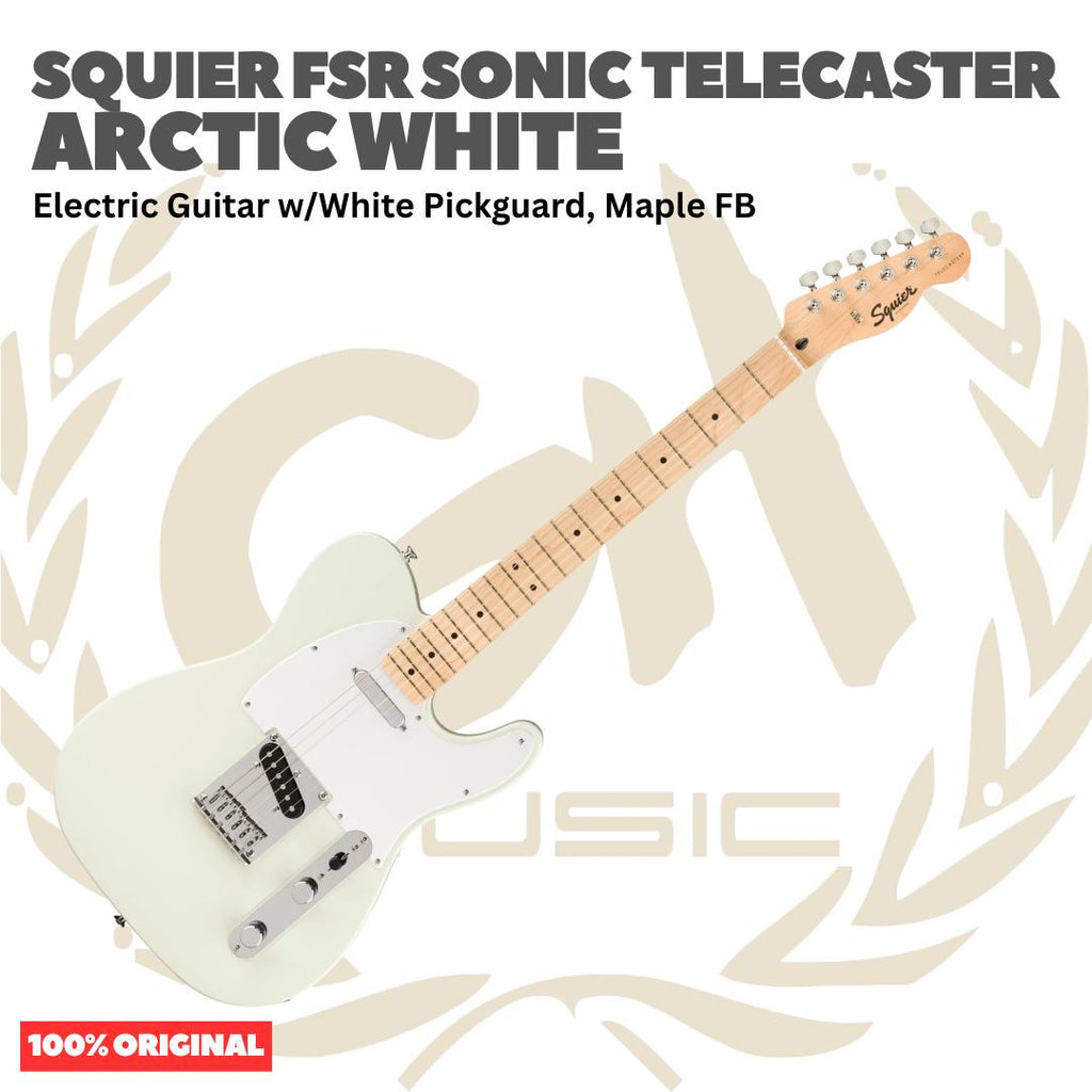 SQUIER FSR SONIC Telecaster Electric Guitar | Gitar Elektrik Listrik