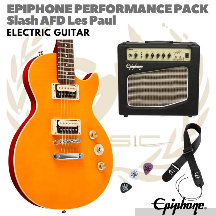EPIPHONE Slash AFD - Les Paul Performance Pack Electric Guitar | Gitar