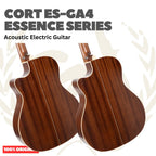 Cort ES-GA4 Essence Series Acoustic Electric Guitar - Gitar Akustik dengan Preamp