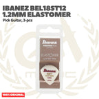 Ibanez BEL18ST12 1.2mm Elastomer Pick, Soft, 3pcs Guitar Pick - Pik Gitar isi 3