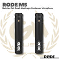 Rode M5 Condenser Microphone Matched Pair - RODE M-5 Mikrofon Kondenser - Kondensor Mic
