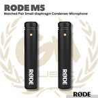 Rode M5 Condenser Microphone Matched Pair - RODE M-5 Mikrofon Kondenser - Kondensor Mic