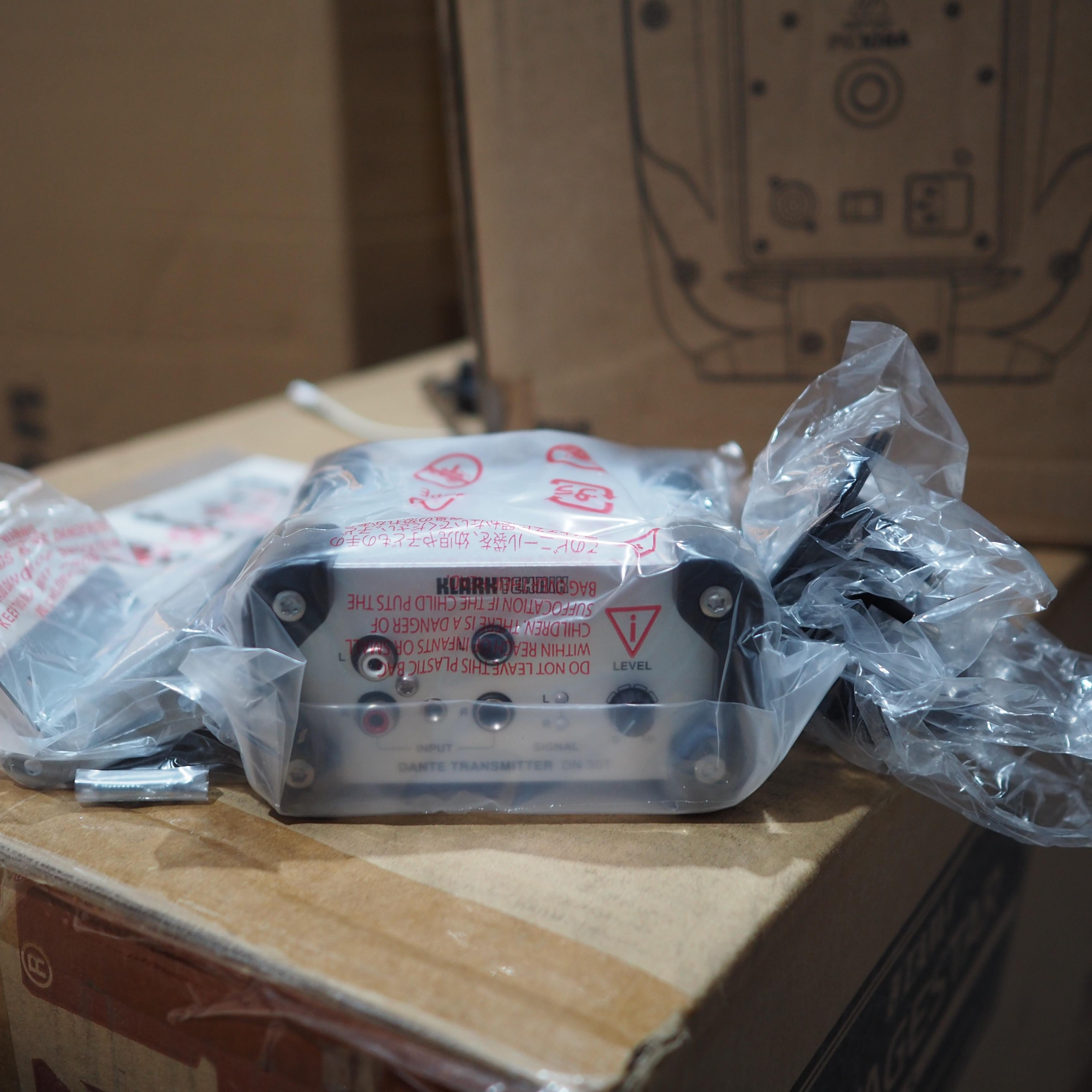Klark Teknik DN 30T 2-Channel Dante Audio Transmitter For High-Performance Networking