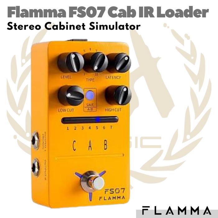FLAMMA FS07 Cab IR Loader Guitar Pedal | Cabinet Simulator Efek Gitar